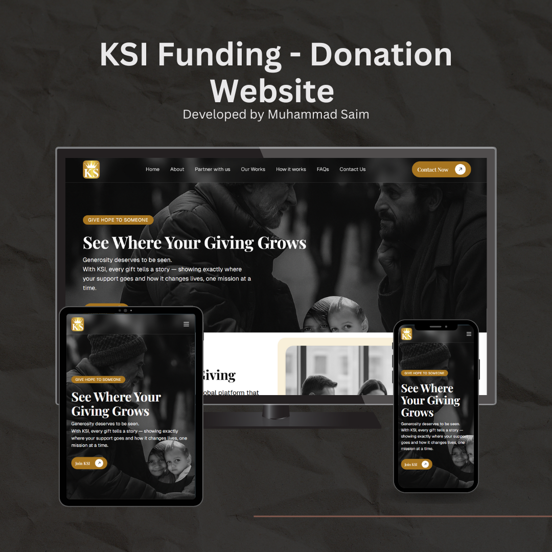 KSI Donation Dashboard